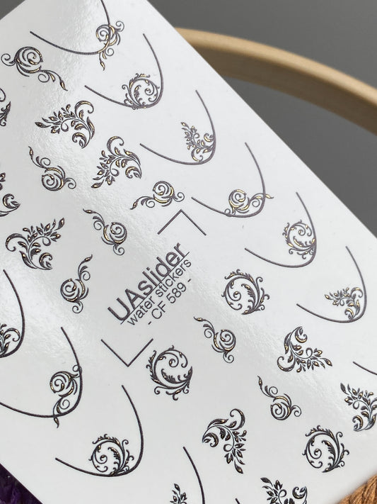 Nail Water Decal CF-589