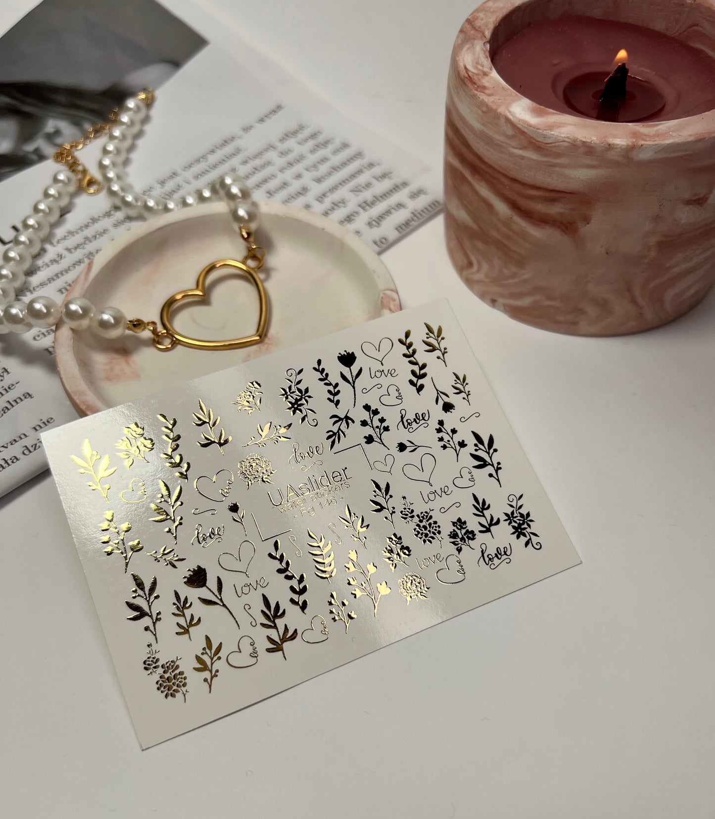 Nail Water Decal Fg-146