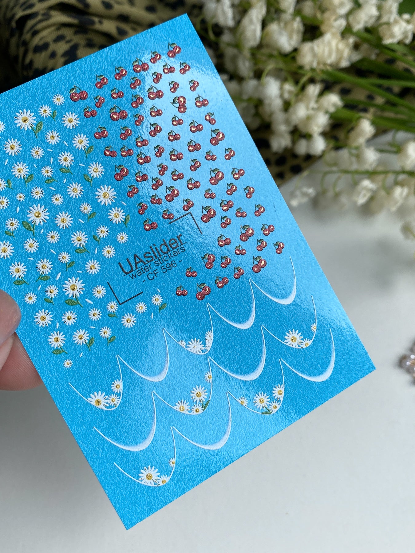 Nail Water Decal CF-596