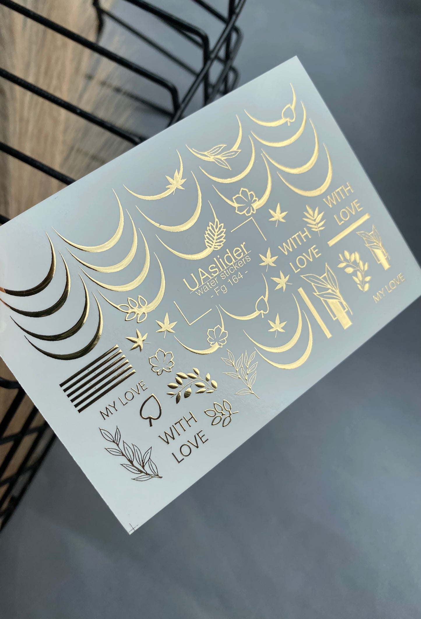 Nail Water Decal Fg-164