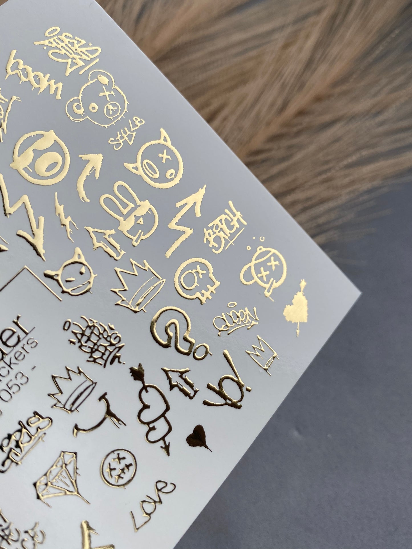 Nail Water Decal Fg-053