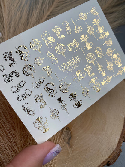 Nail Water Decal Fg-009