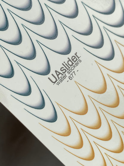 Nail Water Decal 677
