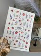 Nail Water Decal NCg-076