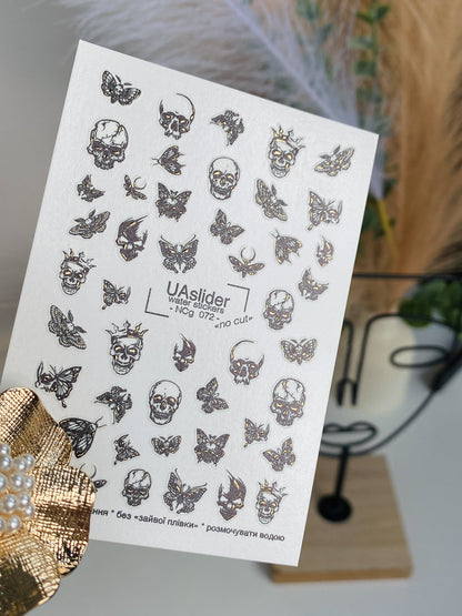 Nail Water Decal NCg-072