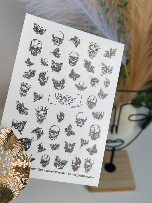 Nail Water Decal NCg-072