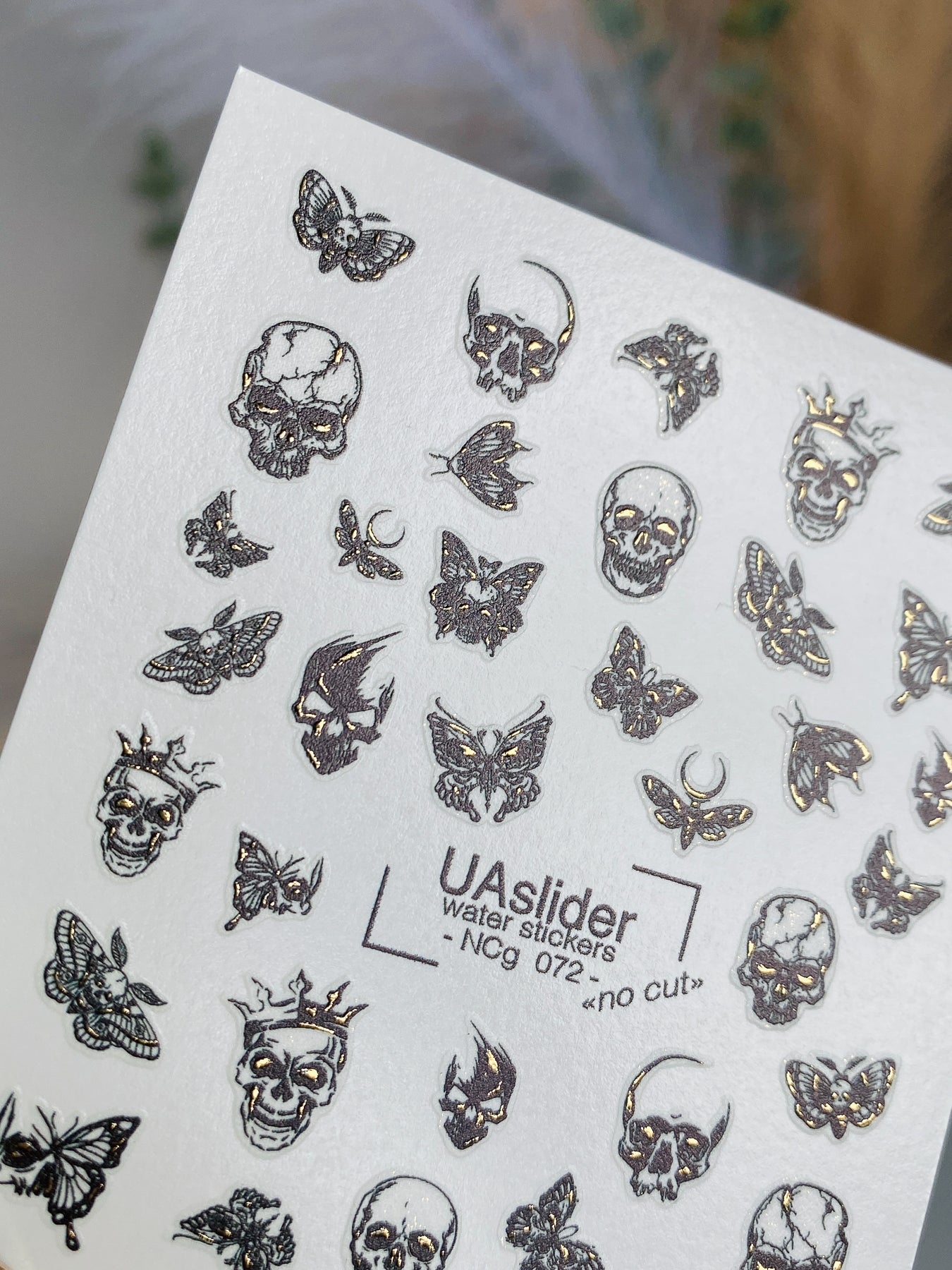 Nail Water Decal NCg-072
