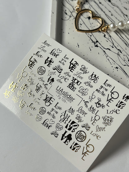 Nail Water Decal Fg-129