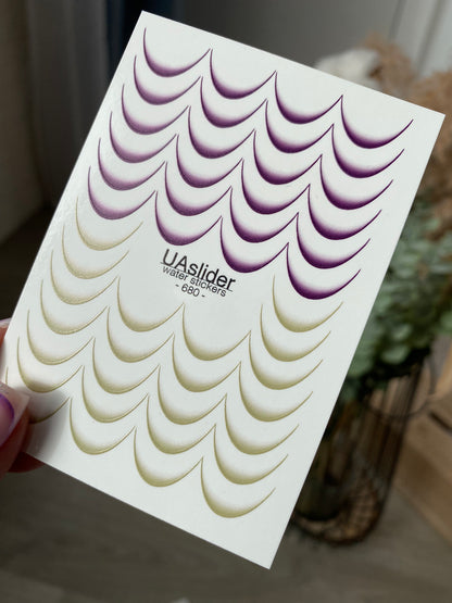 Nail Water Decal 680