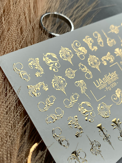 Nail Water Decal Fg-009
