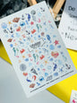 Nail Water Decal NCg-068