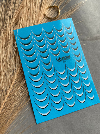 Nail Water Decal 675