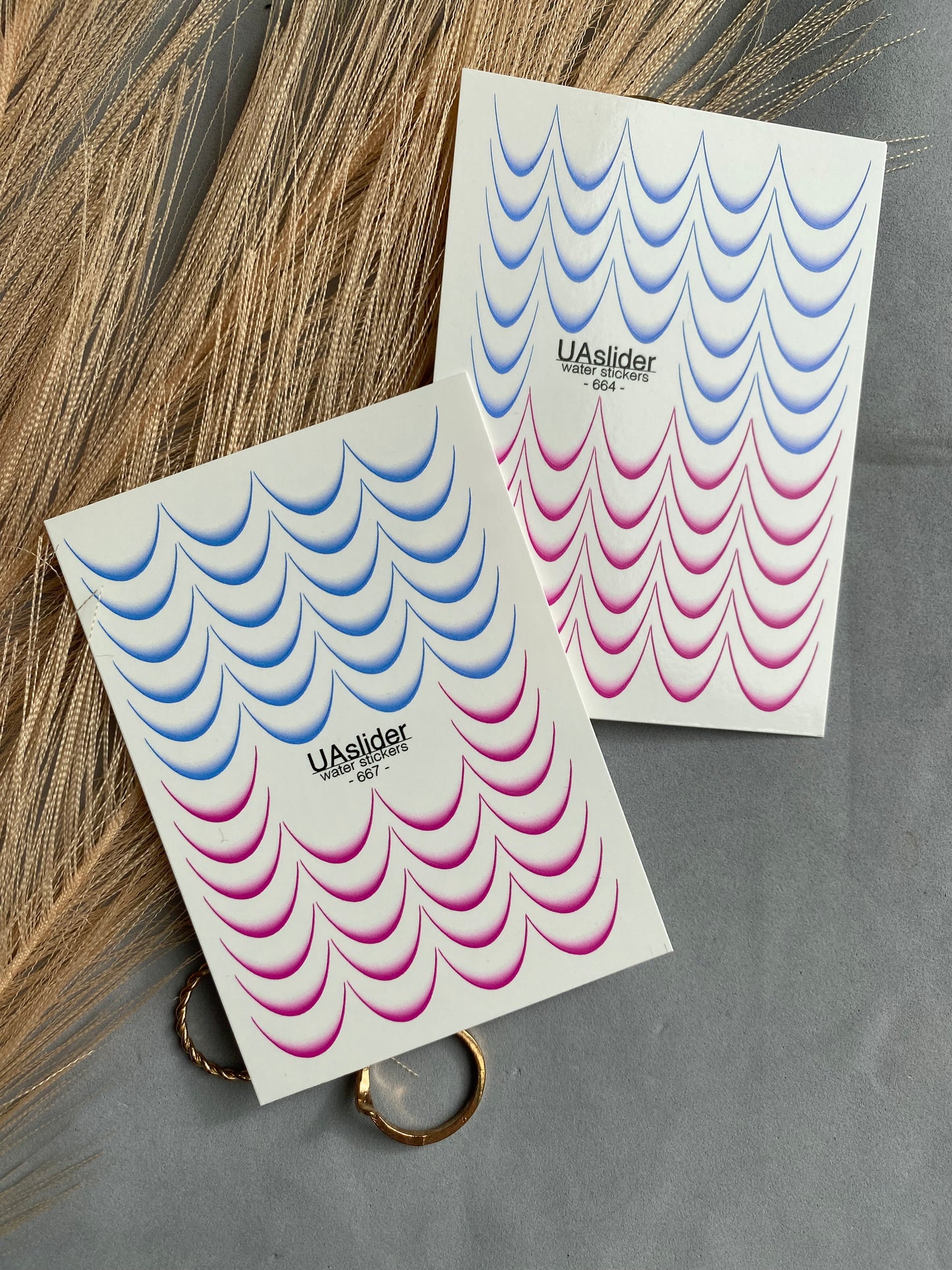 Nail Water Decal 667