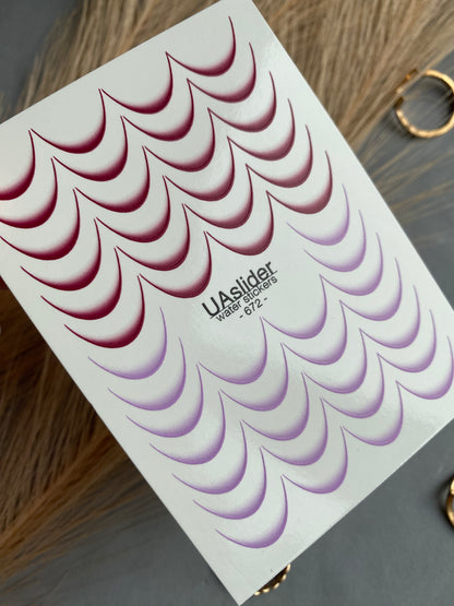 Nail Water Decal 672