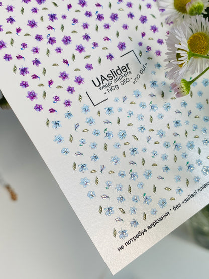Nail Water Decal NCg-050