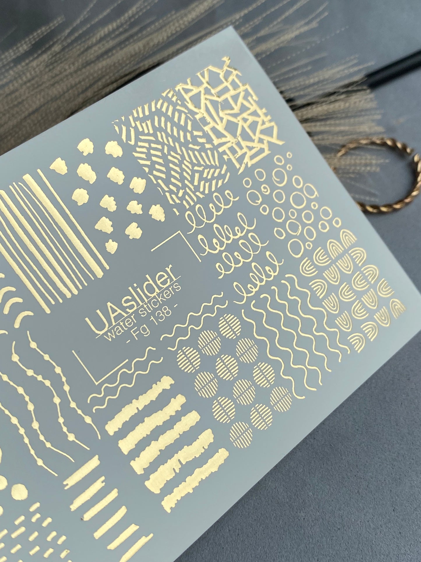 Nail Water Decal Fg-138