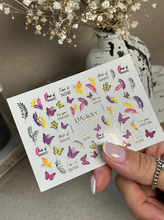 Nail Water Decal CF-275