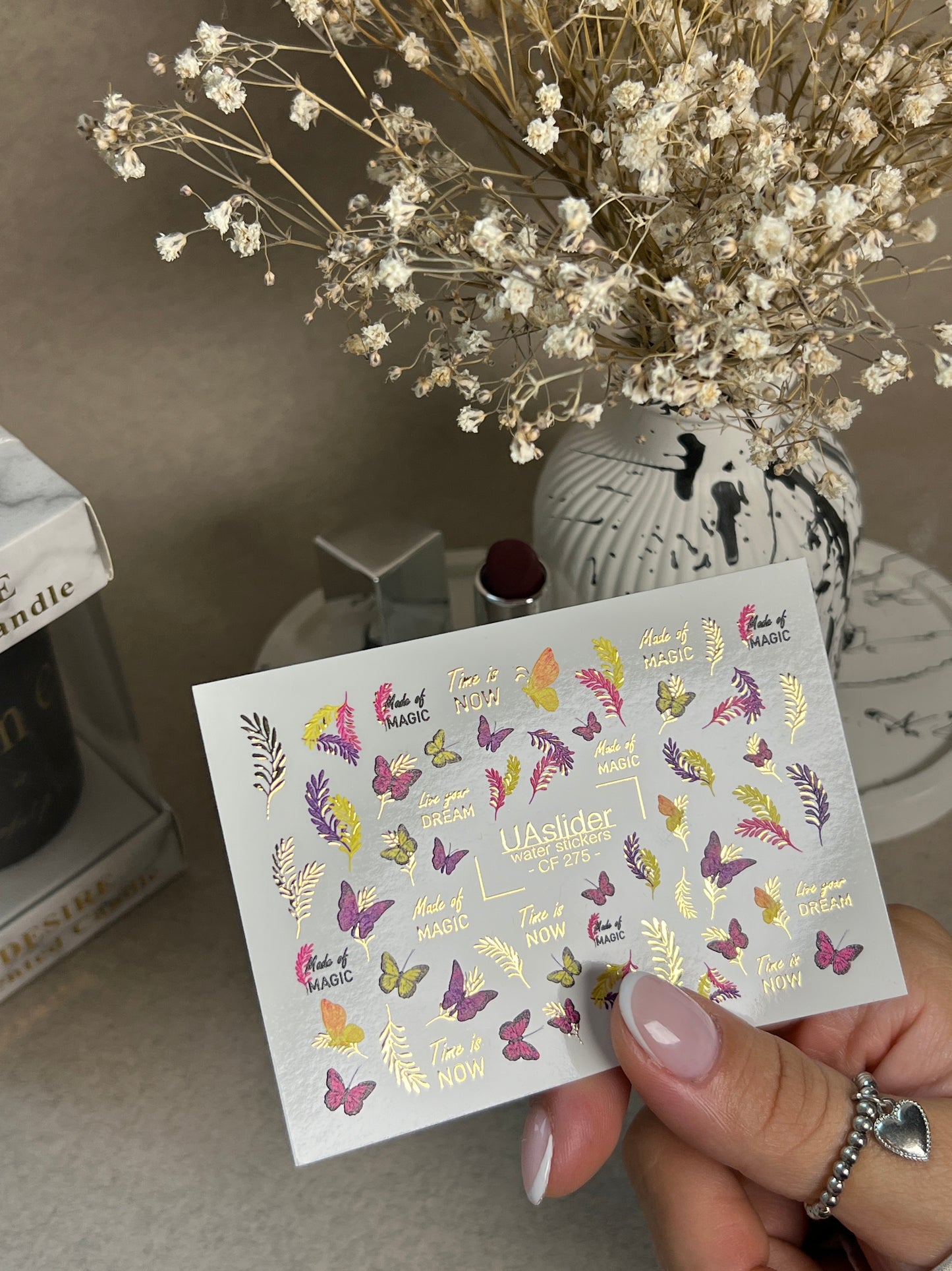 Nail Water Decal CF-275