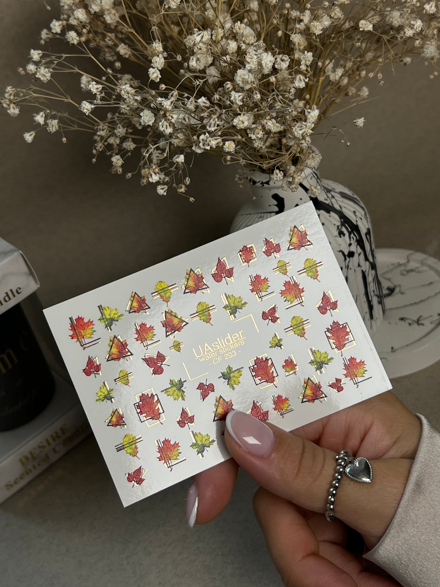 Nail Water Decal CF-293