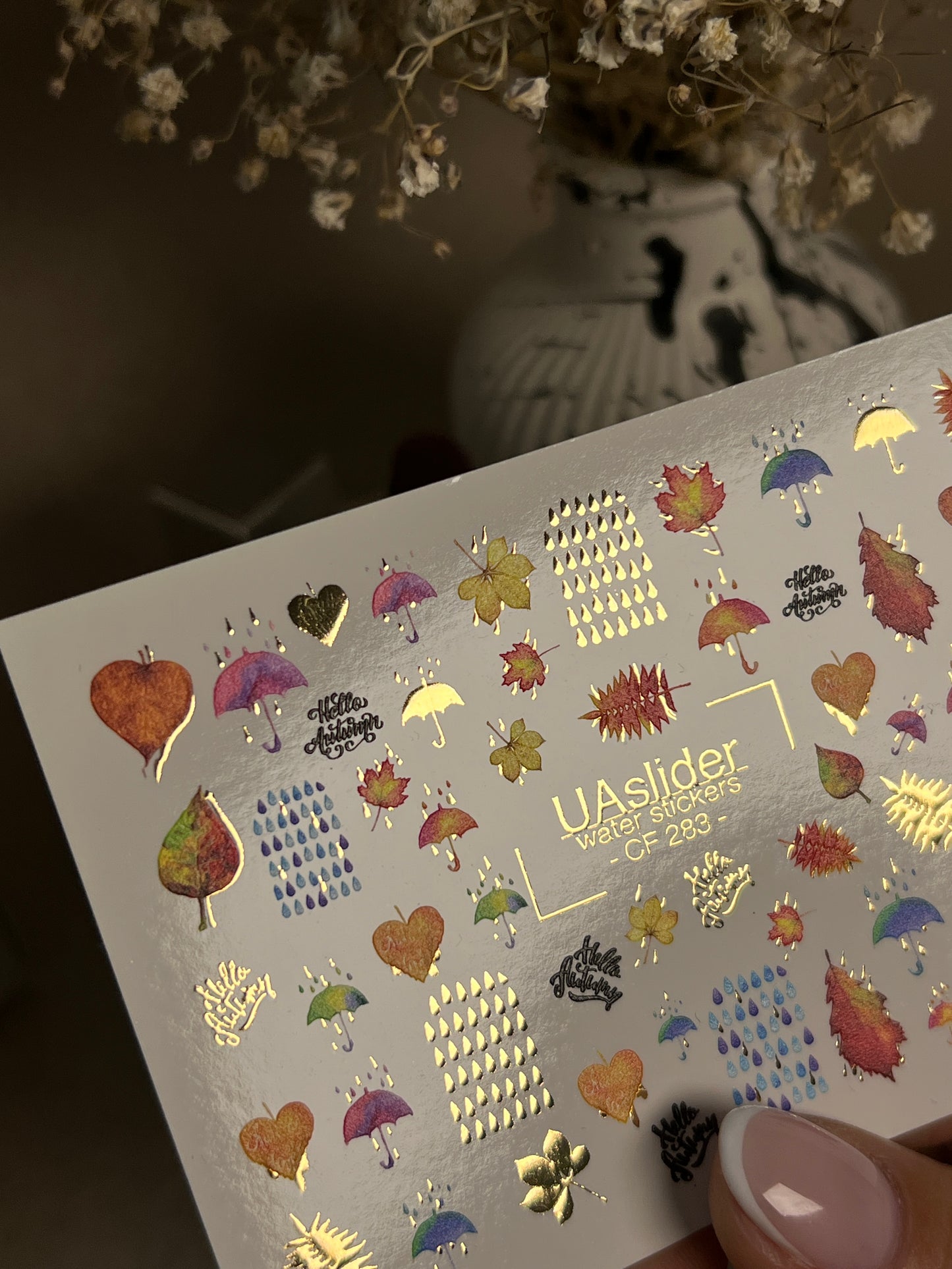Nail Water Decal CF-283
