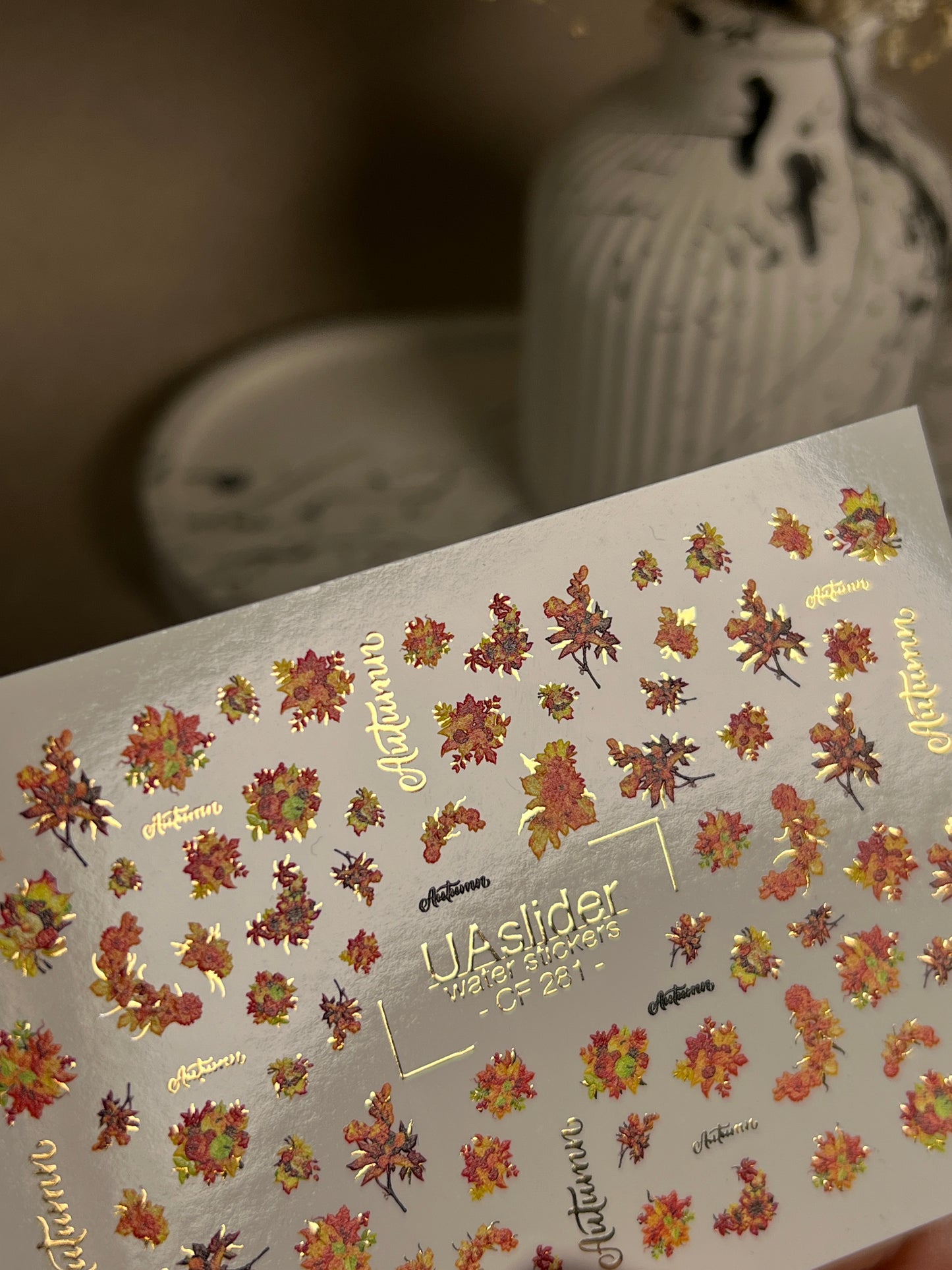 Nail Water Decal CF-281