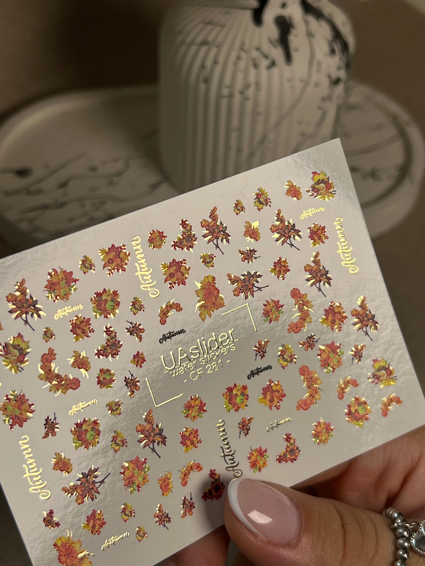 Nail Water Decal CF-281