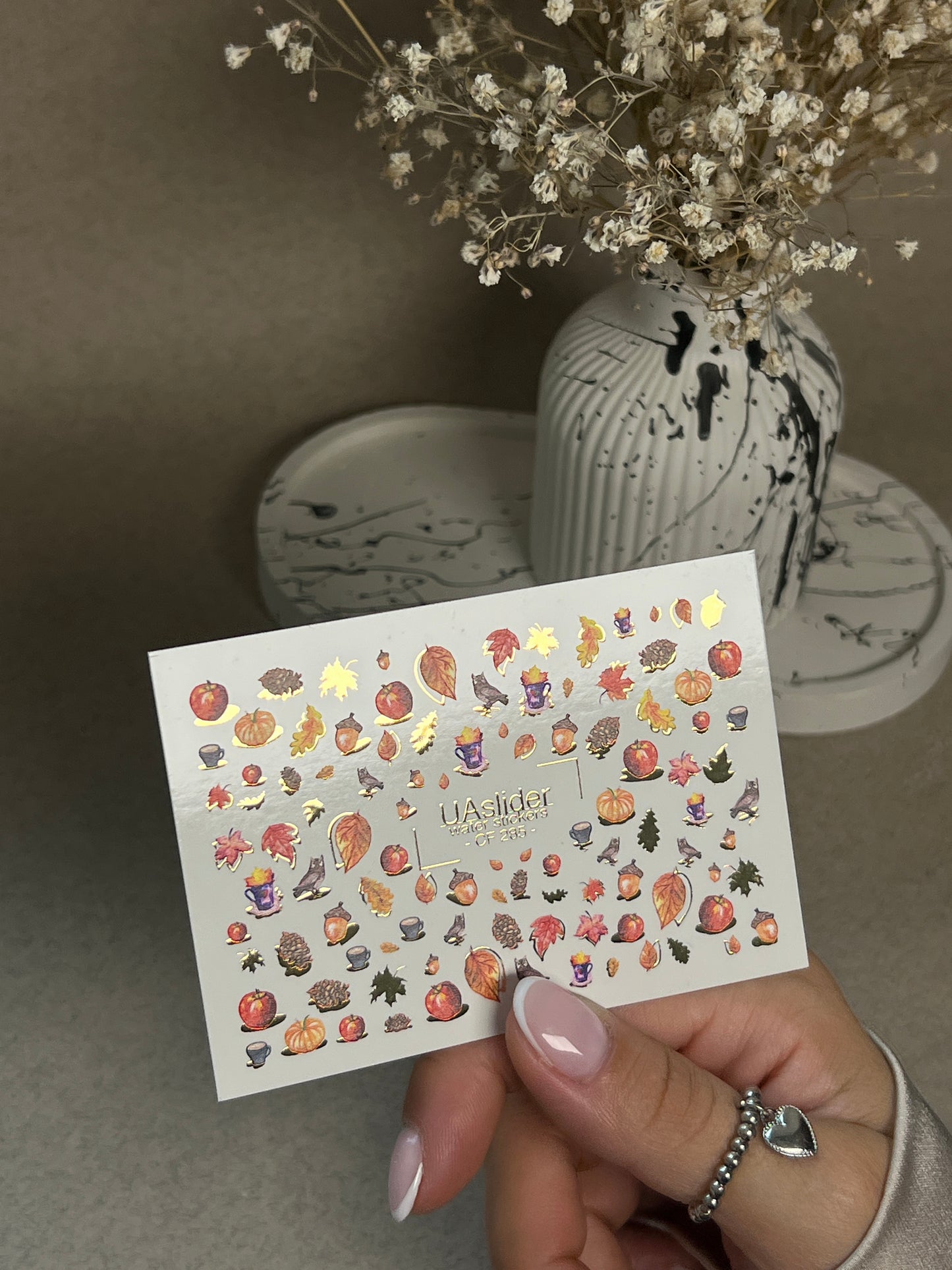 Nail Water Decal CF-285