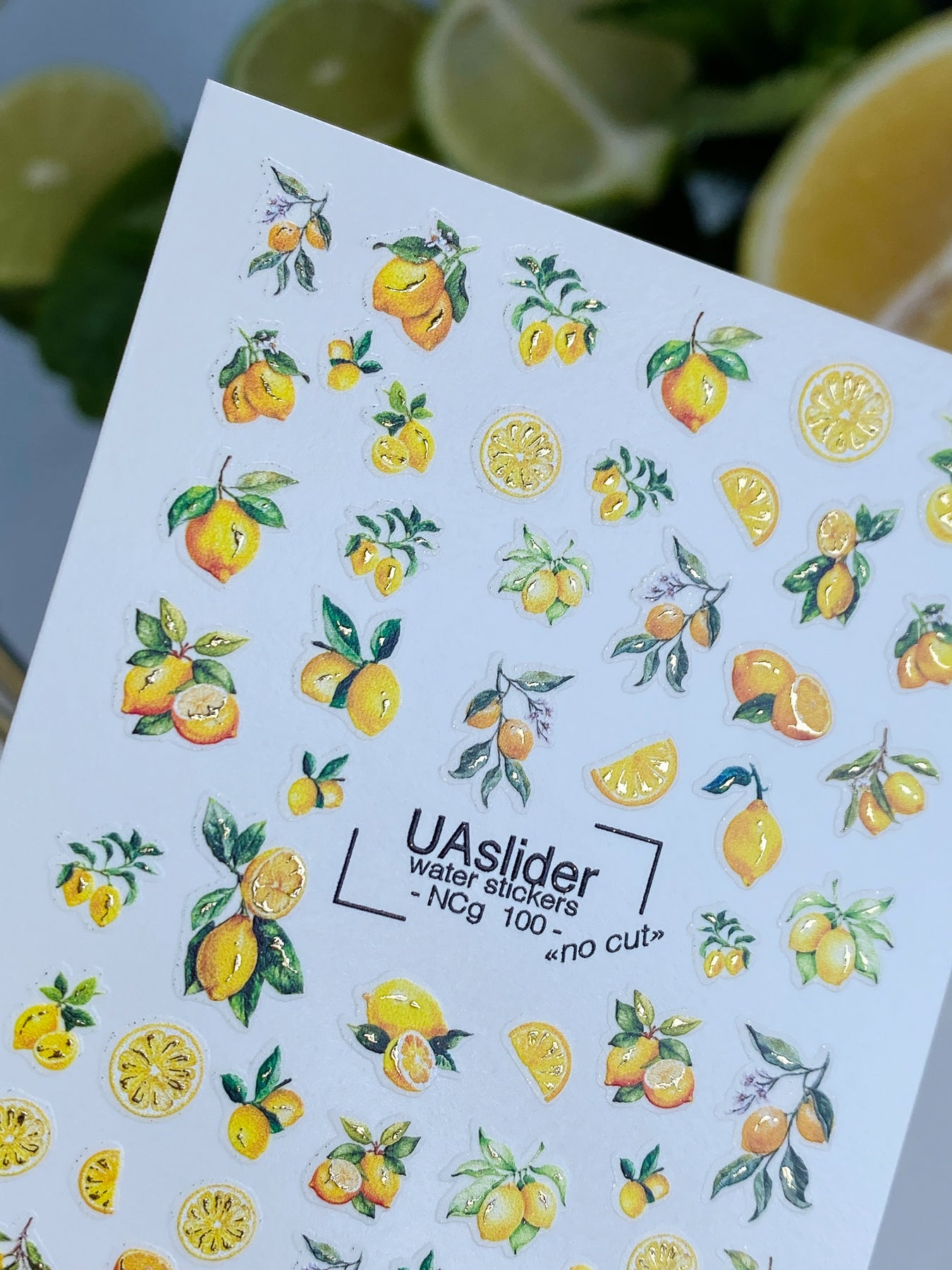 Nail Water Decal NCg-100
