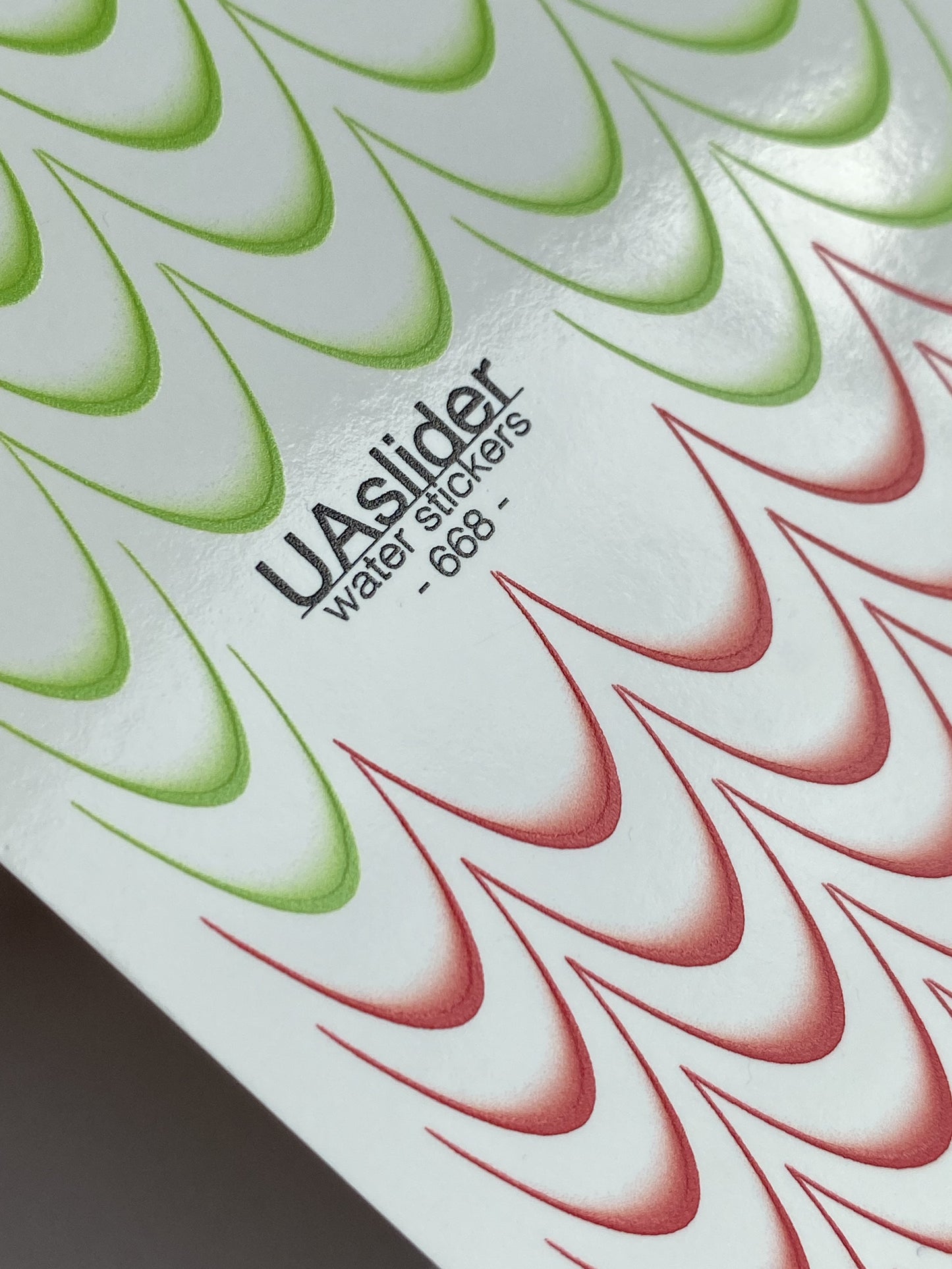 Nail Water Decal 668