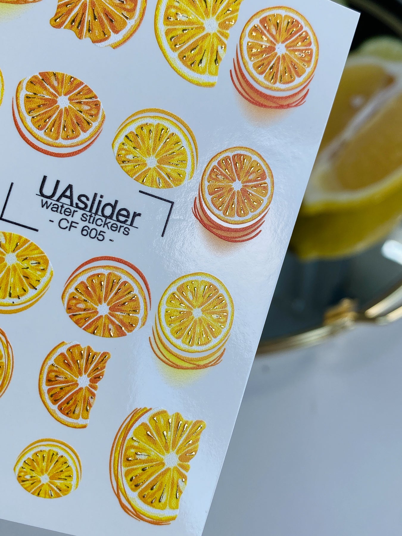 Nail Water Decal CF-605