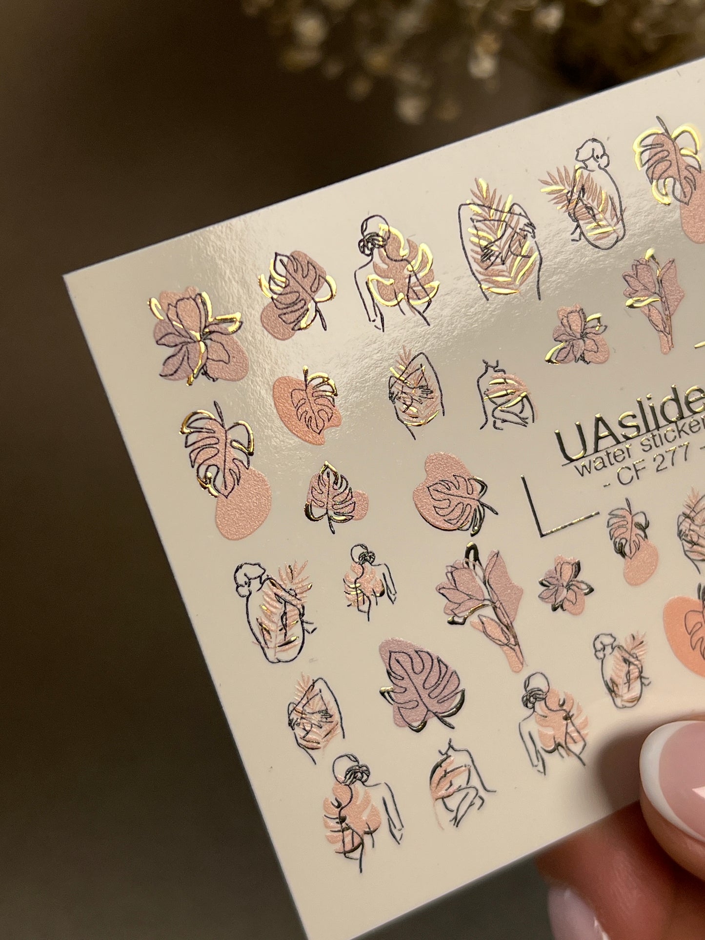 Nail Water Decal CF-277