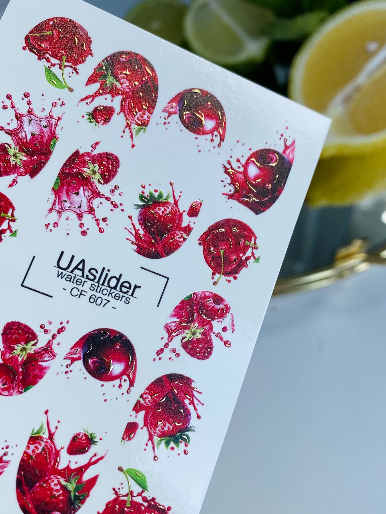 Nail Water Decal CF-607