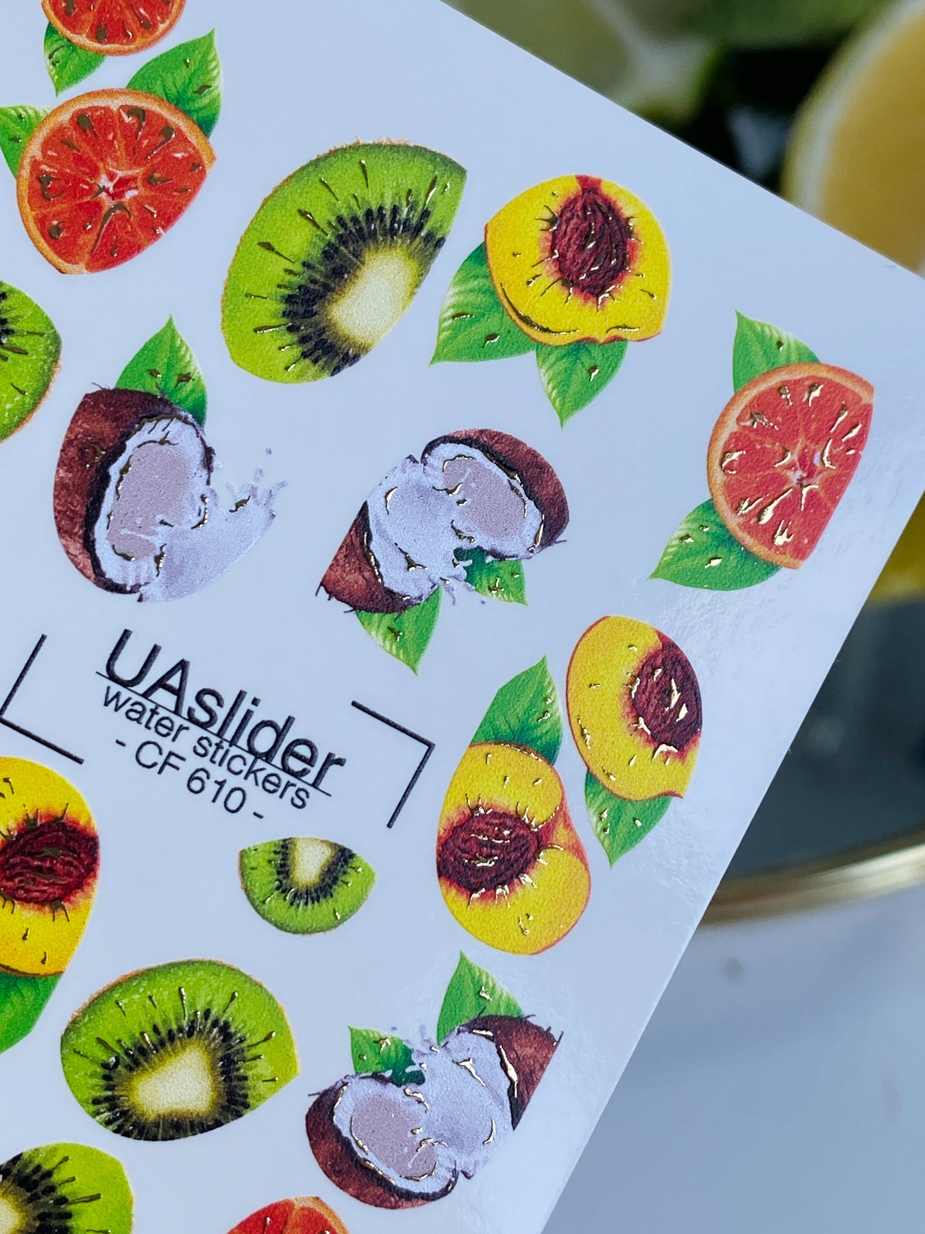 Nail Water Decal CF-610