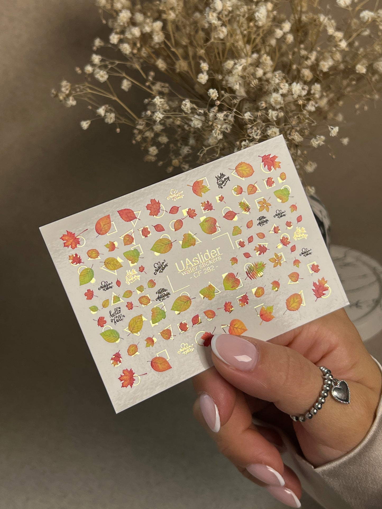 Nail Water Decal CF-282