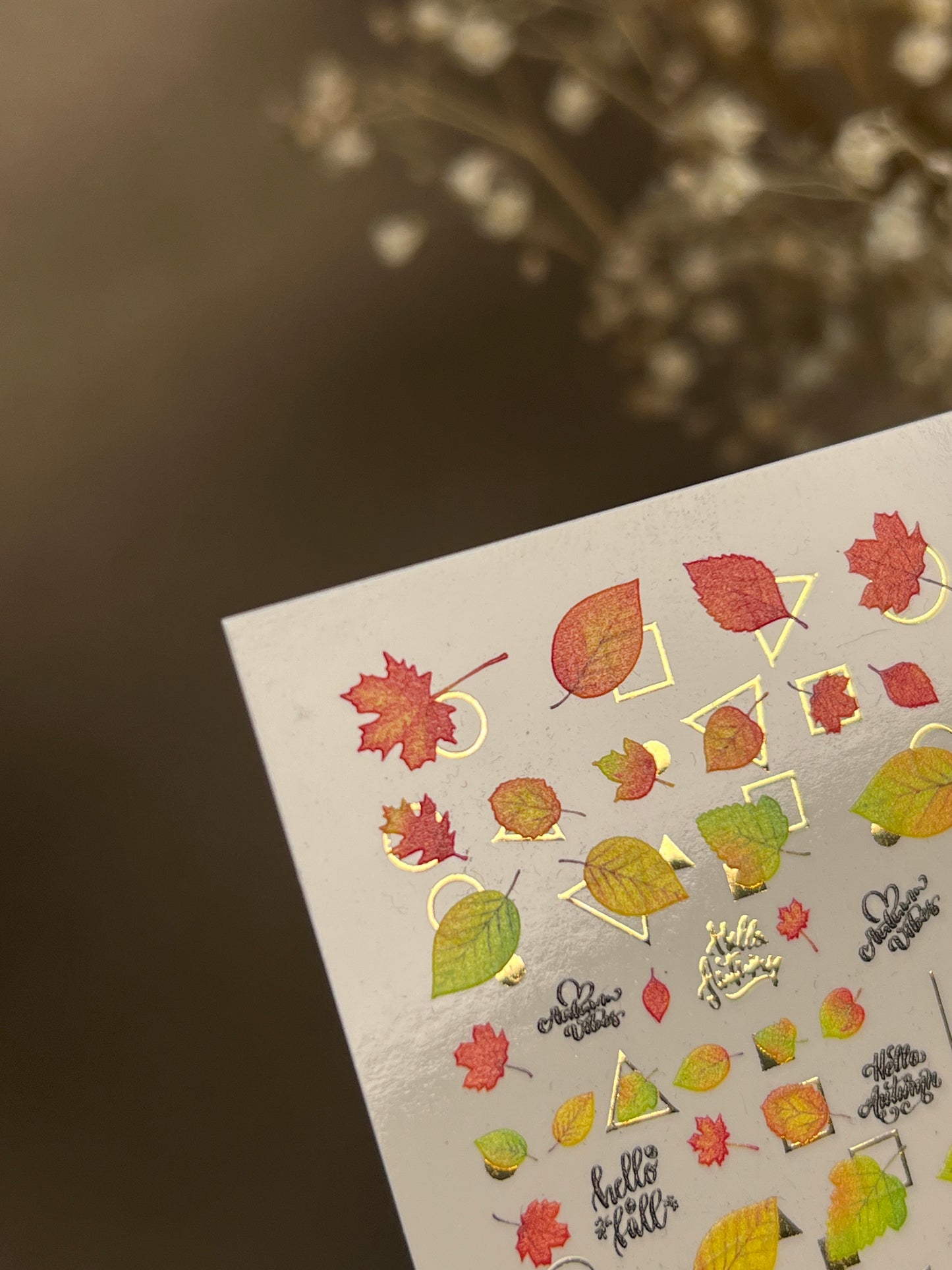Nail Water Decal CF-282