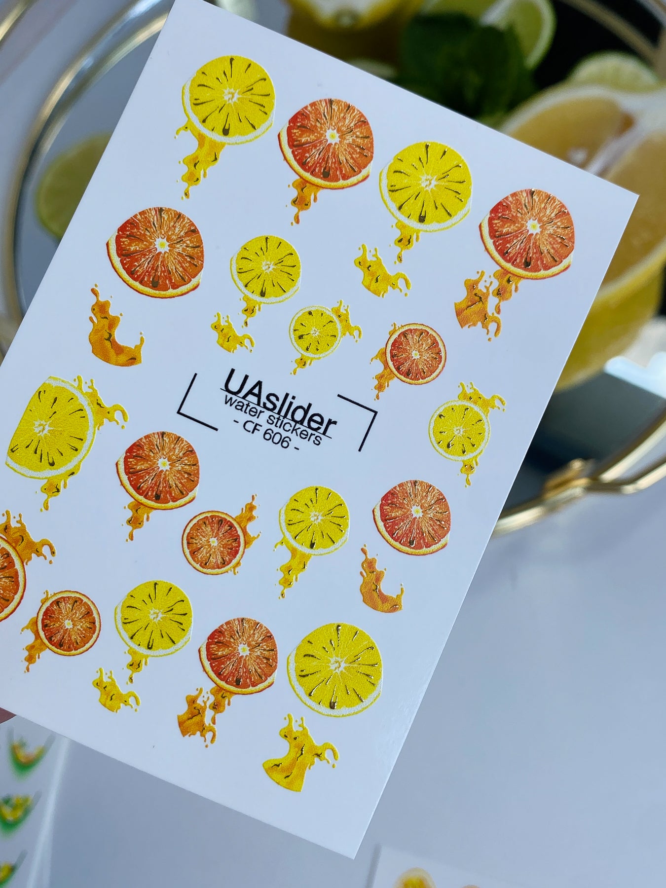 Nail Water Decal CF-606