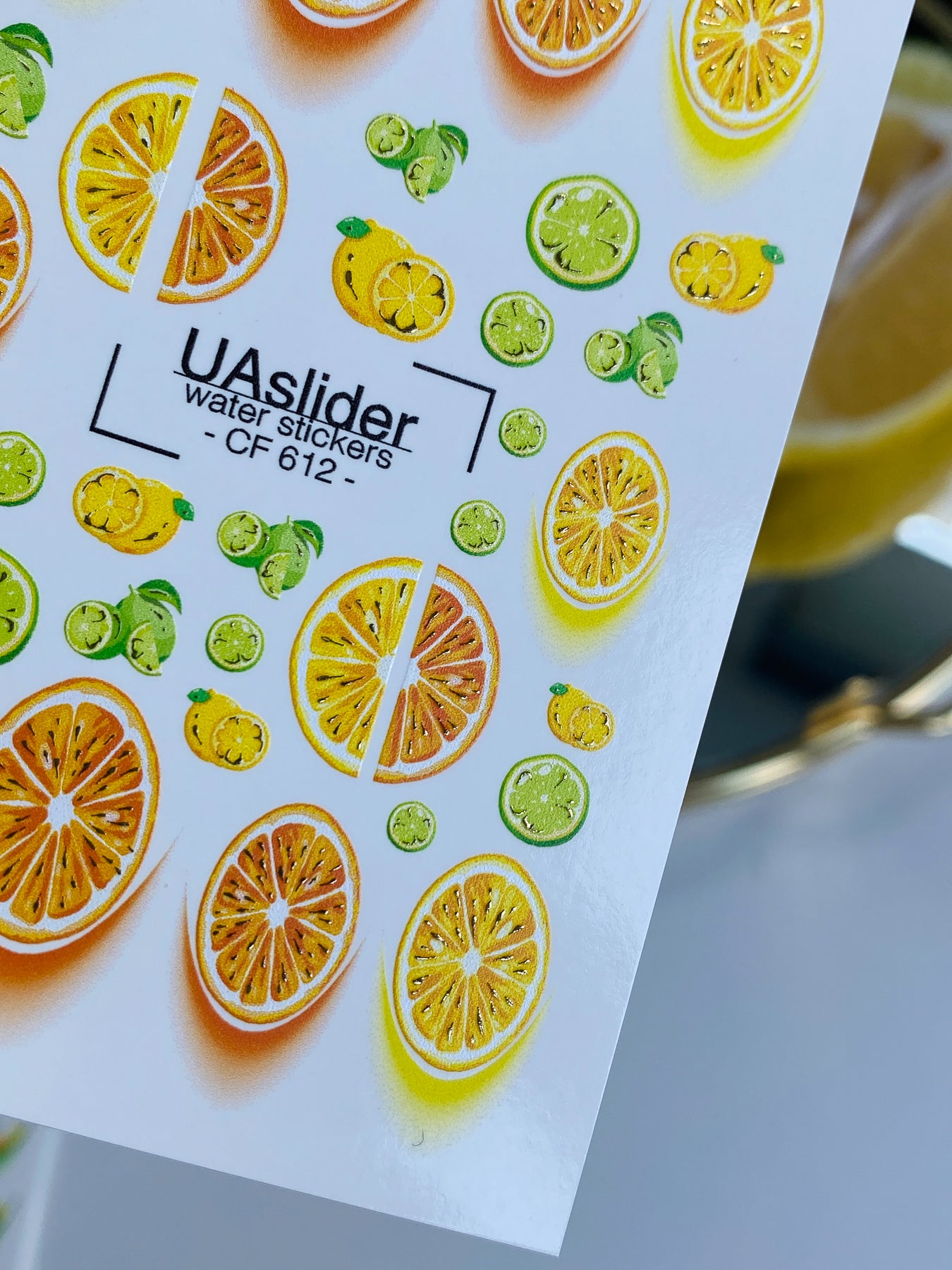 Nail Water Decal CF-612