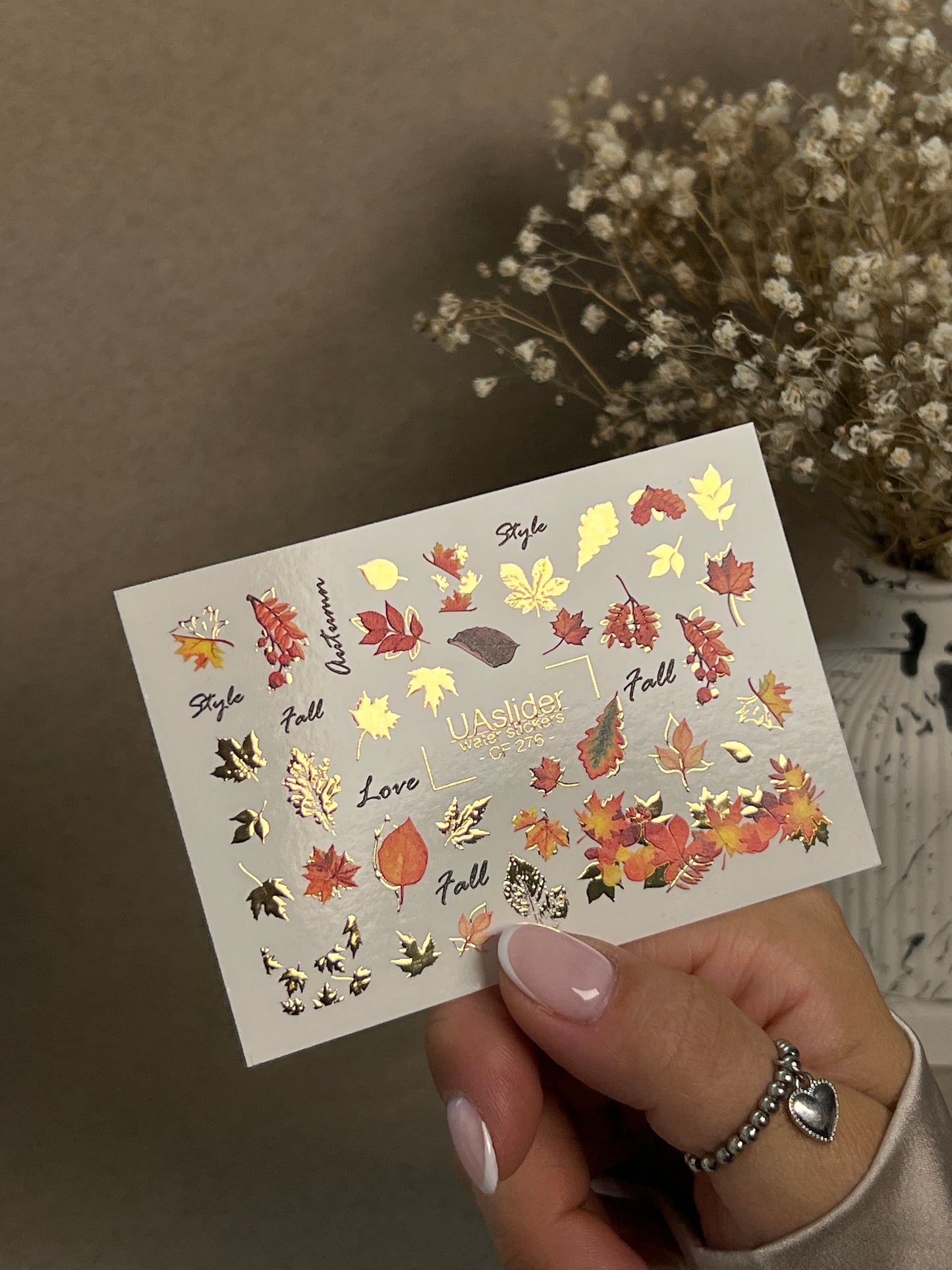 Nail Water Decal CF-276