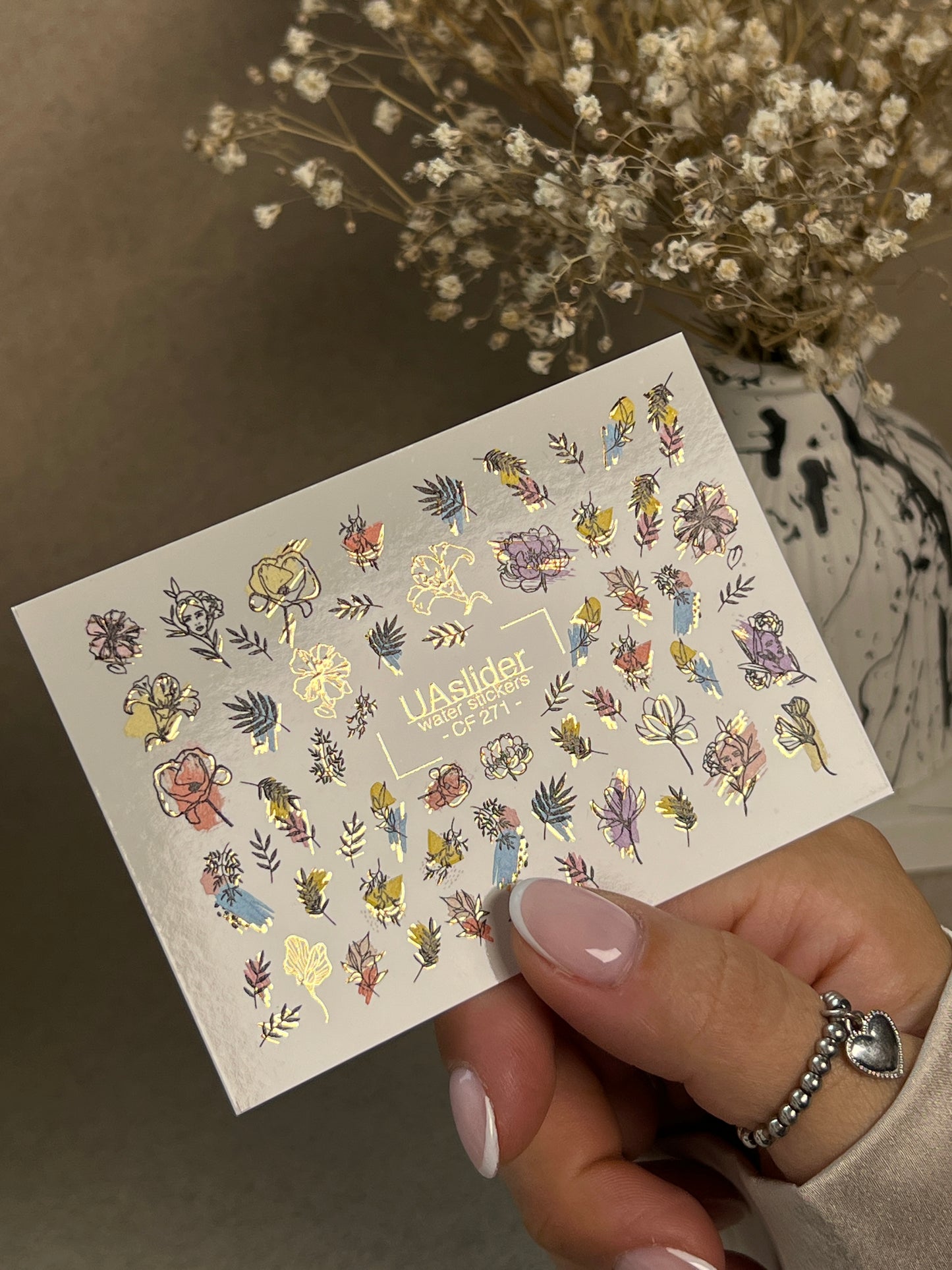 Nail Water Decal CF-271