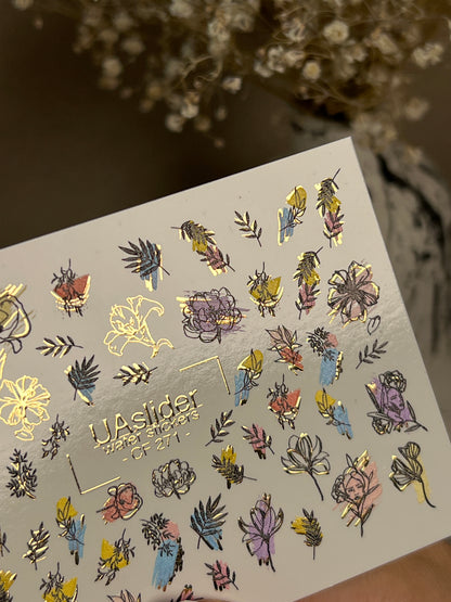 Nail Water Decal CF-271