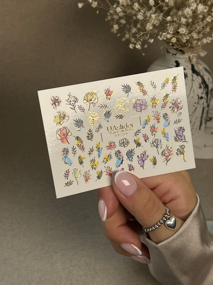 Nail Water Decal CF-271