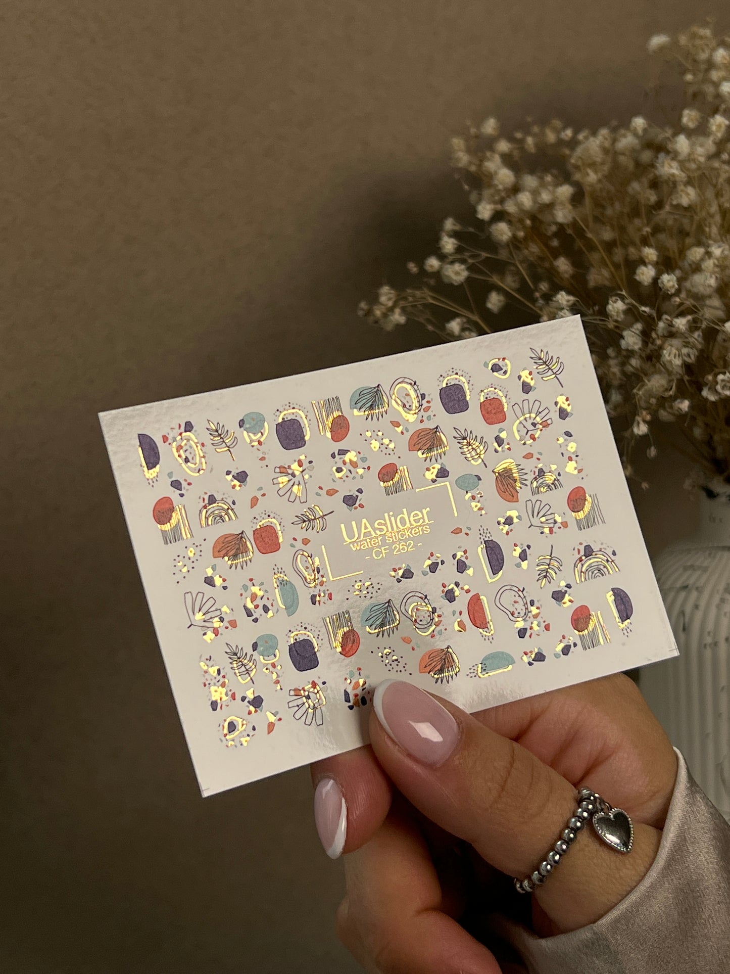 Nail Water Decal CF-262