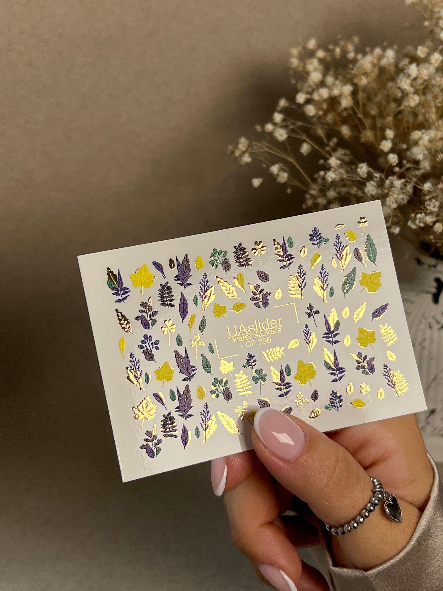 Nail Water Decal CF-256