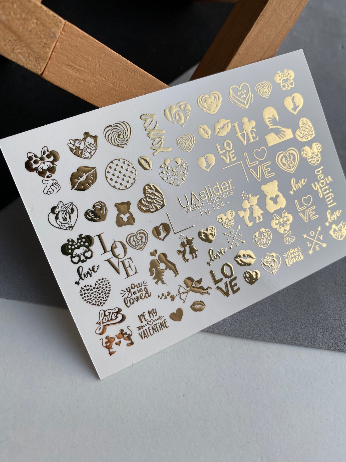 Nail Water Decal Fg-124