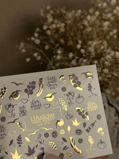Nail Water Decal CF-273