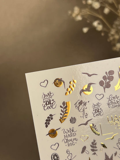 Nail Water Decal CF-273