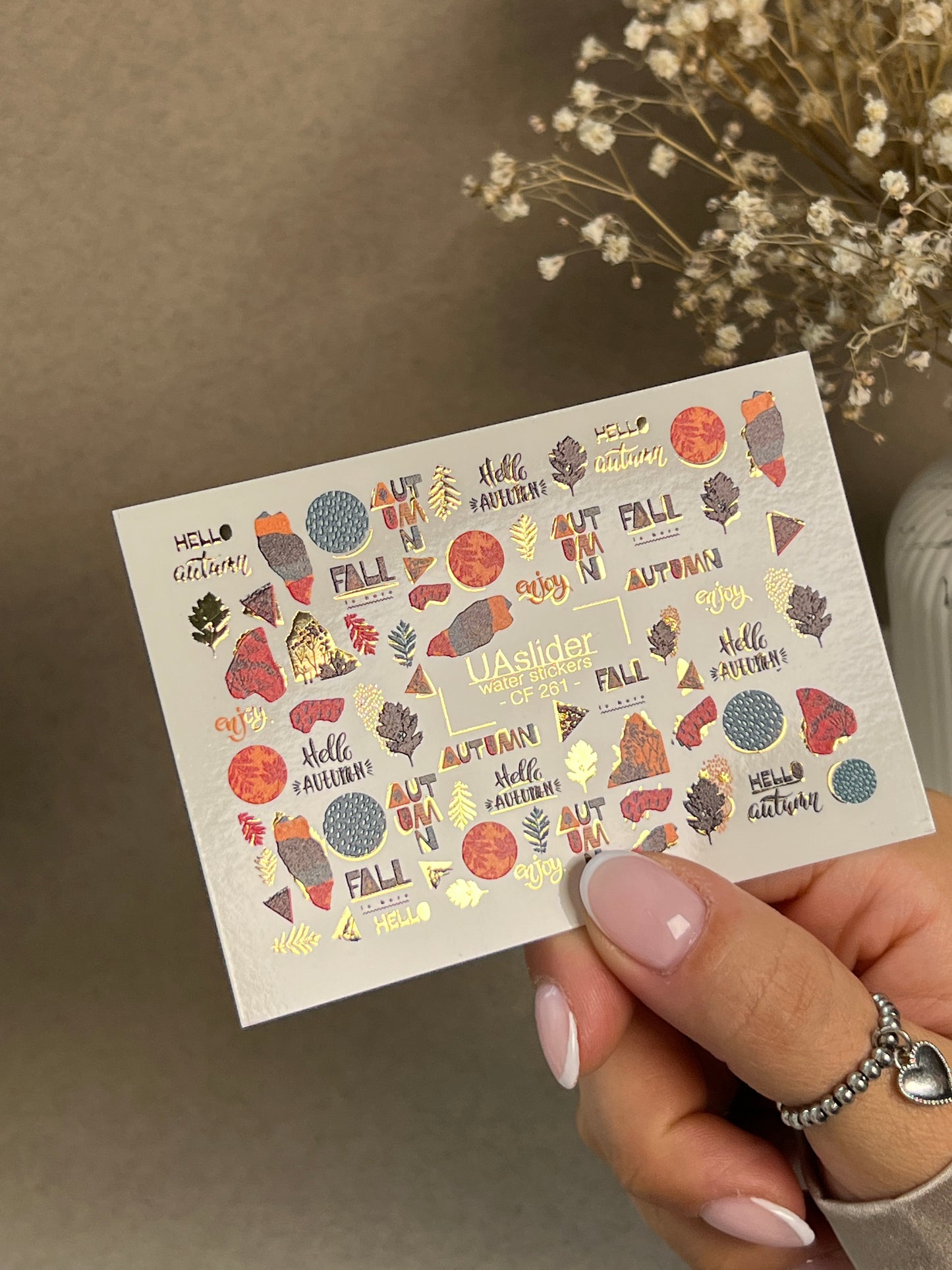 Nail Water Decal CF-261