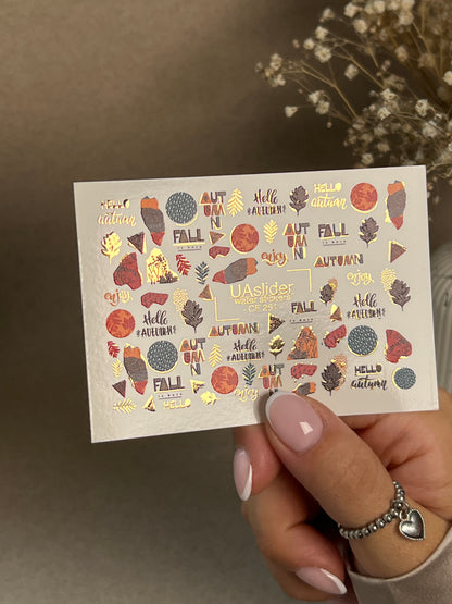 Nail Water Decal CF-261