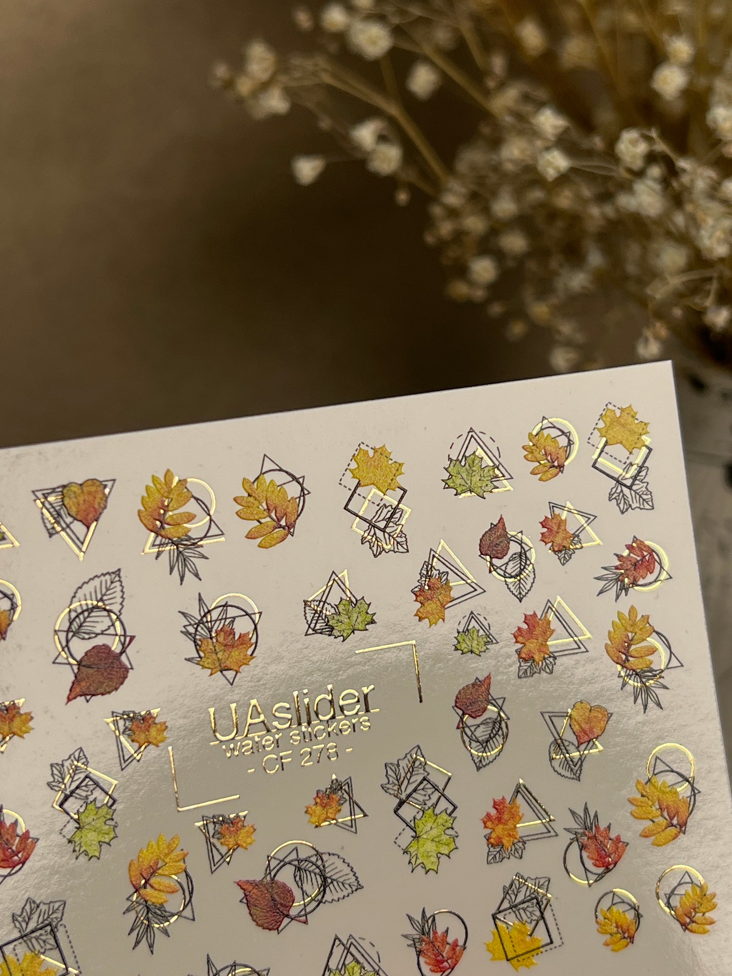 Nail Water Decal CF-278
