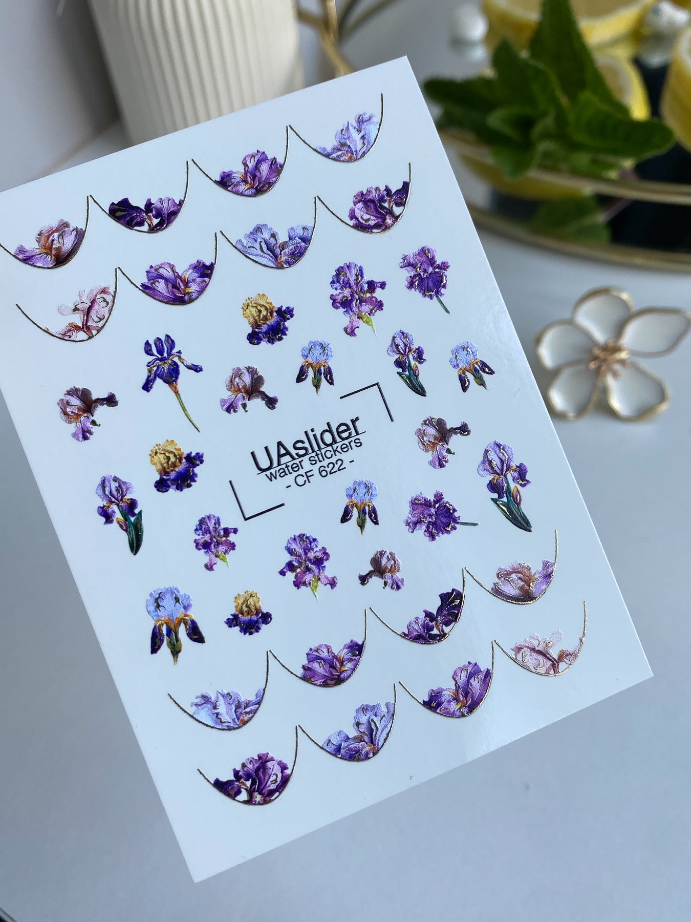 Nail Water Decal CF-622